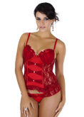 Espartilho DIVA vermelho M